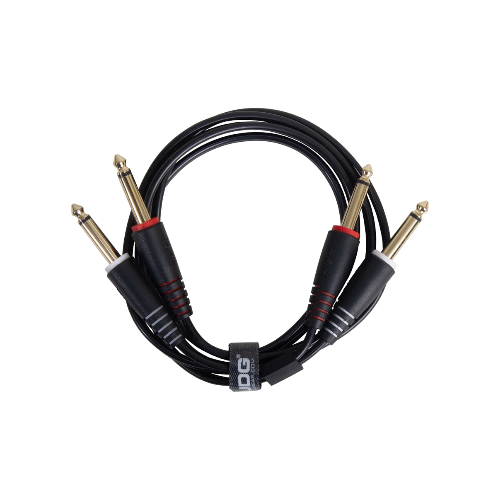 UDG Gear UDG Ultimate Audio Cable Set 1/4" Jack - 1/4" Jack, Black, Straight, 3 m