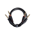 UDG Gear UDG Ultimate Audio Cable Set 1/4" Jack - 1/4" Jack, Black, Straight, 3 m