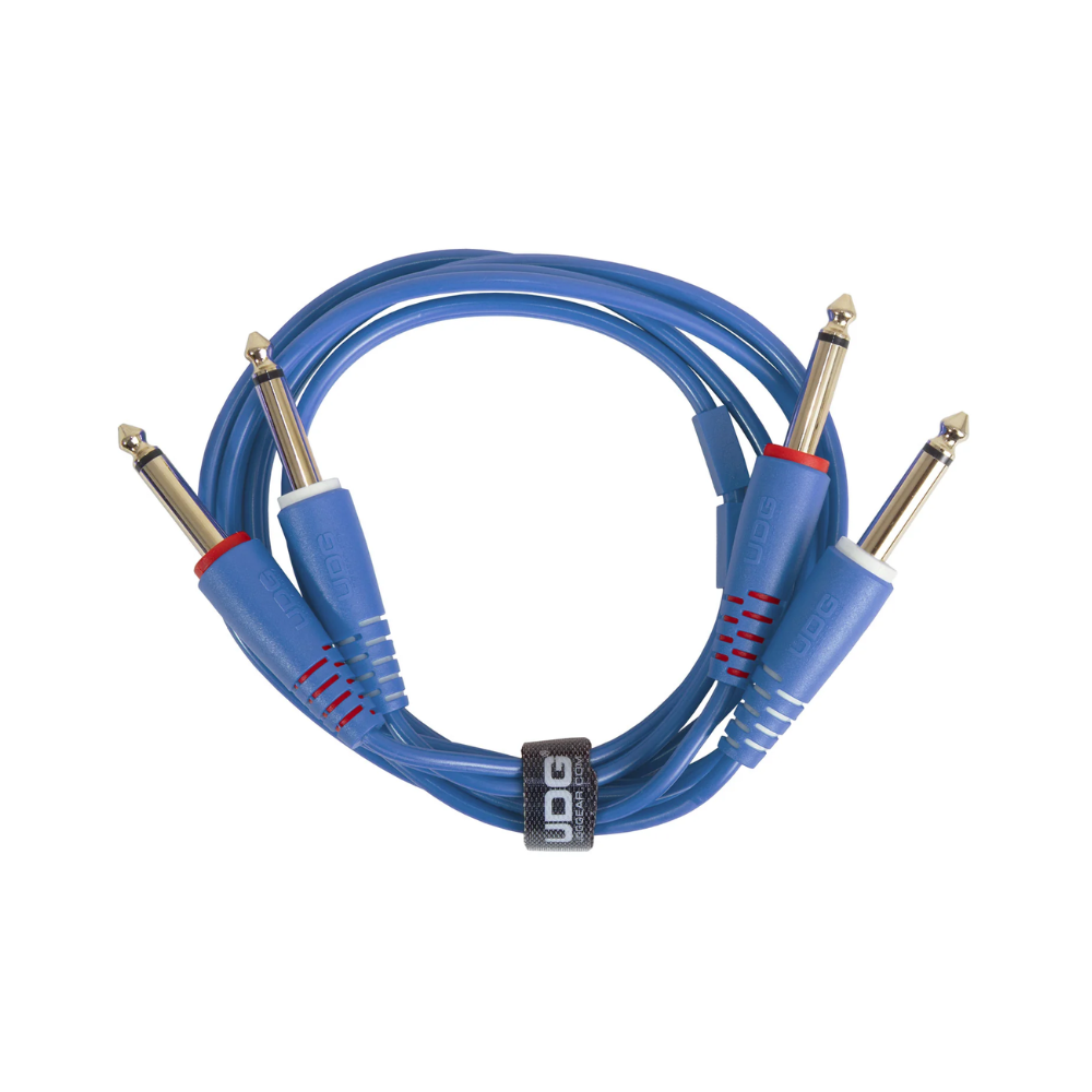 UDG Gear UDG Ultimate Audio Cable Set 1/4" Jack - 1/4" Jack, Light Blue, Straight, 3 m