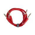 UDG Gear UDG Ultimate Audio Cable Set 1/4" Jack - 1/4" Jack, Red, Straight, 3 m