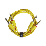 UDG Ultimate Audio Cable Set 1/4" Jack - 1/4" Jack, Yellow, Straight, 3 m