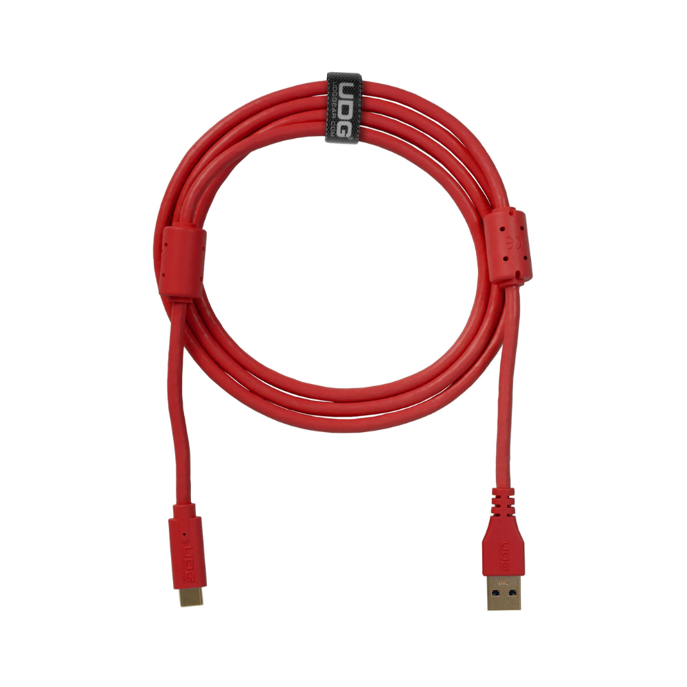 UDG Gear UDG Ultimate Data Cable USB 3.0 C-A, Red, Straight, 1.5 m