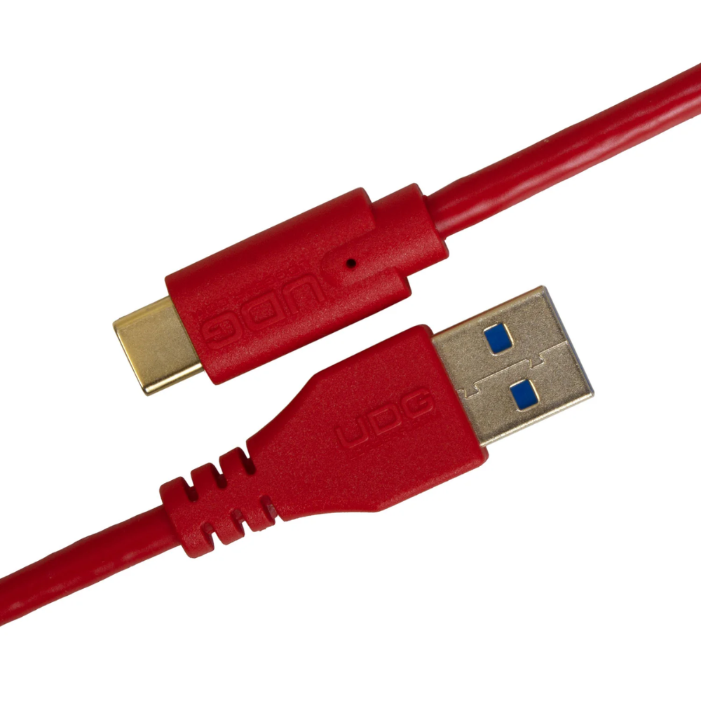UDG Gear UDG Ultimate Data Cable USB 3.0 C-A, Red, Straight, 1.5 m