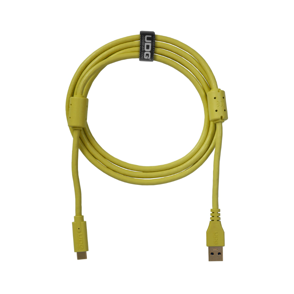 UDG Gear UDG Ultimate Data Cable USB 3.0 C-A, Yellow, Straight, 1.5 m