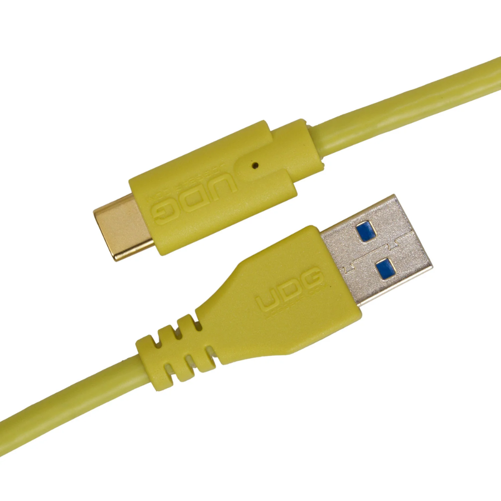 UDG Gear UDG Ultimate Data Cable USB 3.0 C-A, Yellow, Straight, 1.5 m
