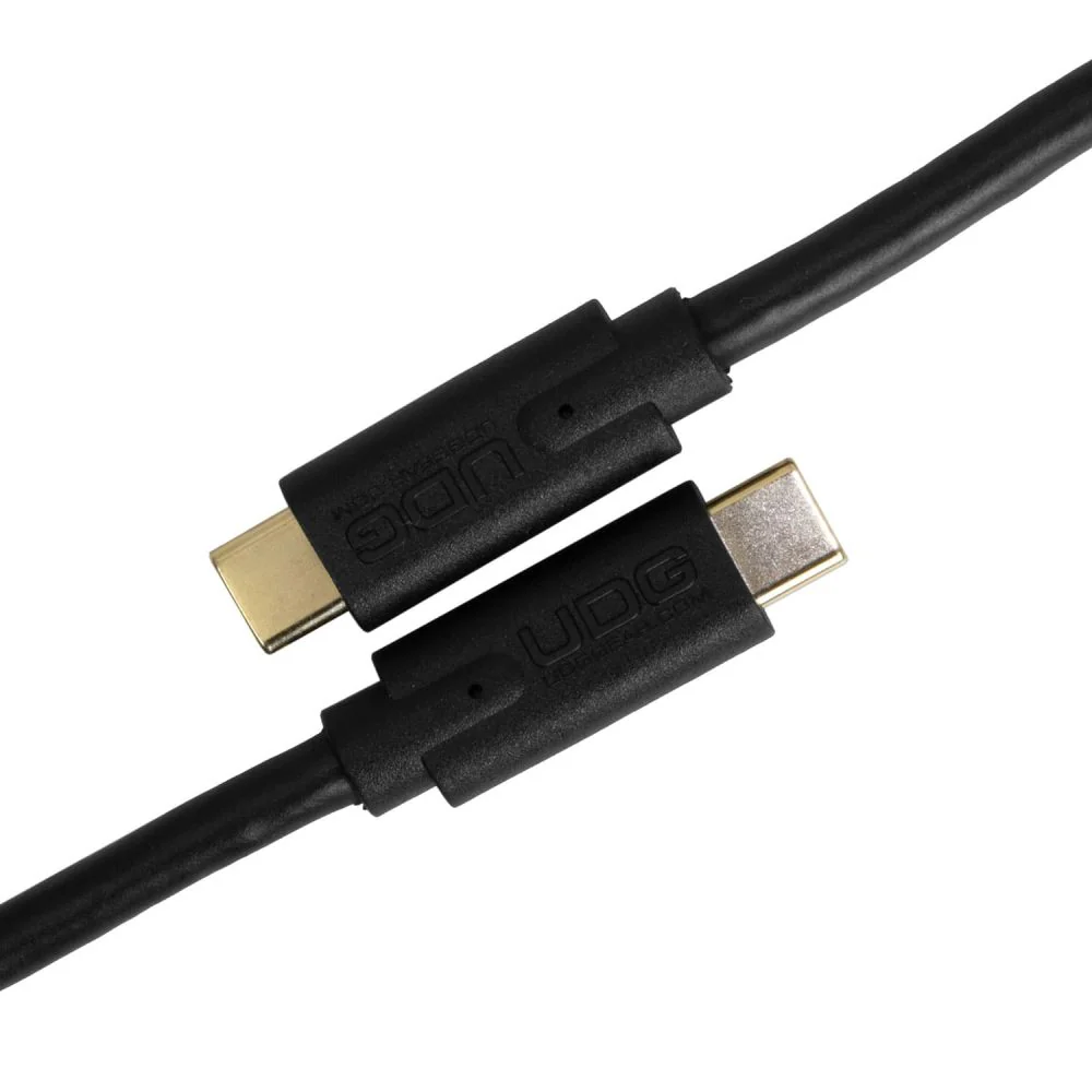 UDG Gear UDG Ultimate Data Cable USB 3.2 C-C, Black, Straight, 1.5 m