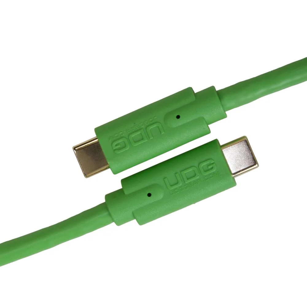 UDG Gear UDG Ultimate Data Cable USB 3.2 C-C, Green, Straight, 1.5 m