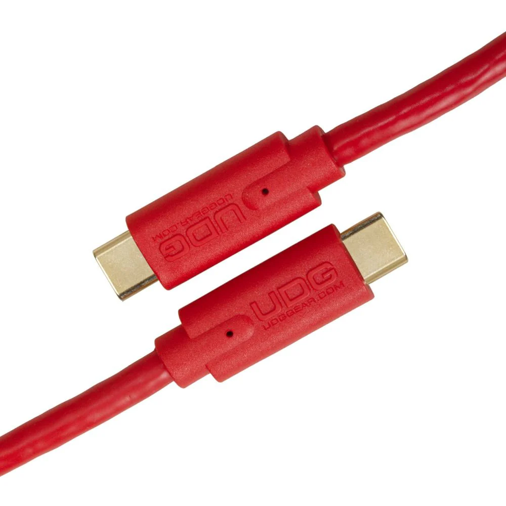 UDG Gear UDG Ultimate Data Cable USB 3.2 C-C, Red, Straight, 1.5 m