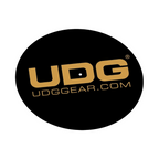 UDG Gear UDG Turntable Slipmat Set, Black/Golden (Sold in Pairs)