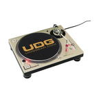 UDG Gear UDG Turntable Slipmat Set, Black/Golden (Sold in Pairs)