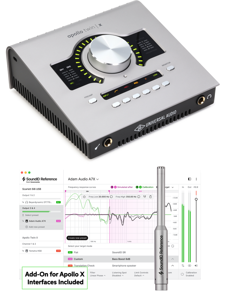 Universal Audio Apollo Twin X QUAD Gen 2 (Essentials+ Edition)