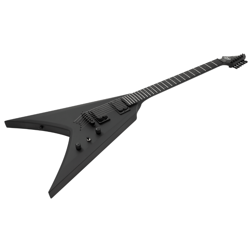S by Solar VB4.6C Electric Guitar – Carbon Black Matte