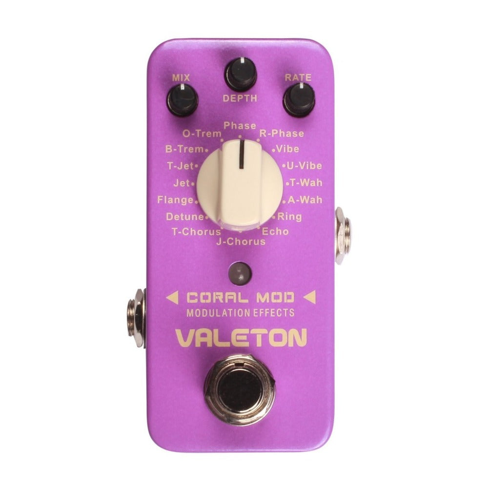 Valeton CRL-8 Coral Mod II 16 Types Digital Modulation Pedal