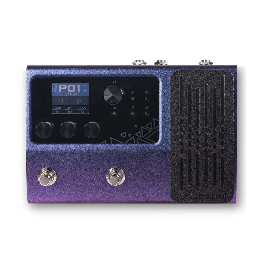 Valeton GP-100 Multi-Effects Processor, (with 9V power supply)