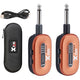 Xvive A58 5.8 GHz Guitar Wireless System Orange Color