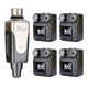 Xvive U45R2 In-Ear 5.8 GHz Monitor Wireless System 1 xTransmitter & 2 x Receivers