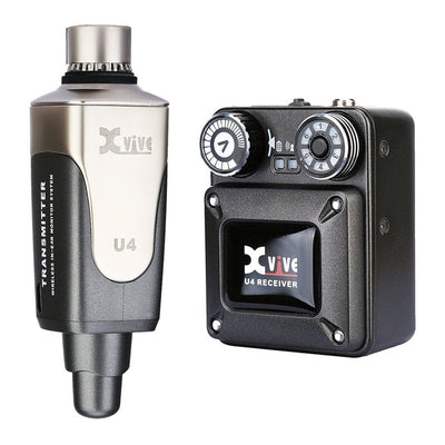 Xvive U45T9 In-Ear 5.4 GHz Monitor Wireless System With T9 Earbuds & Hard Case