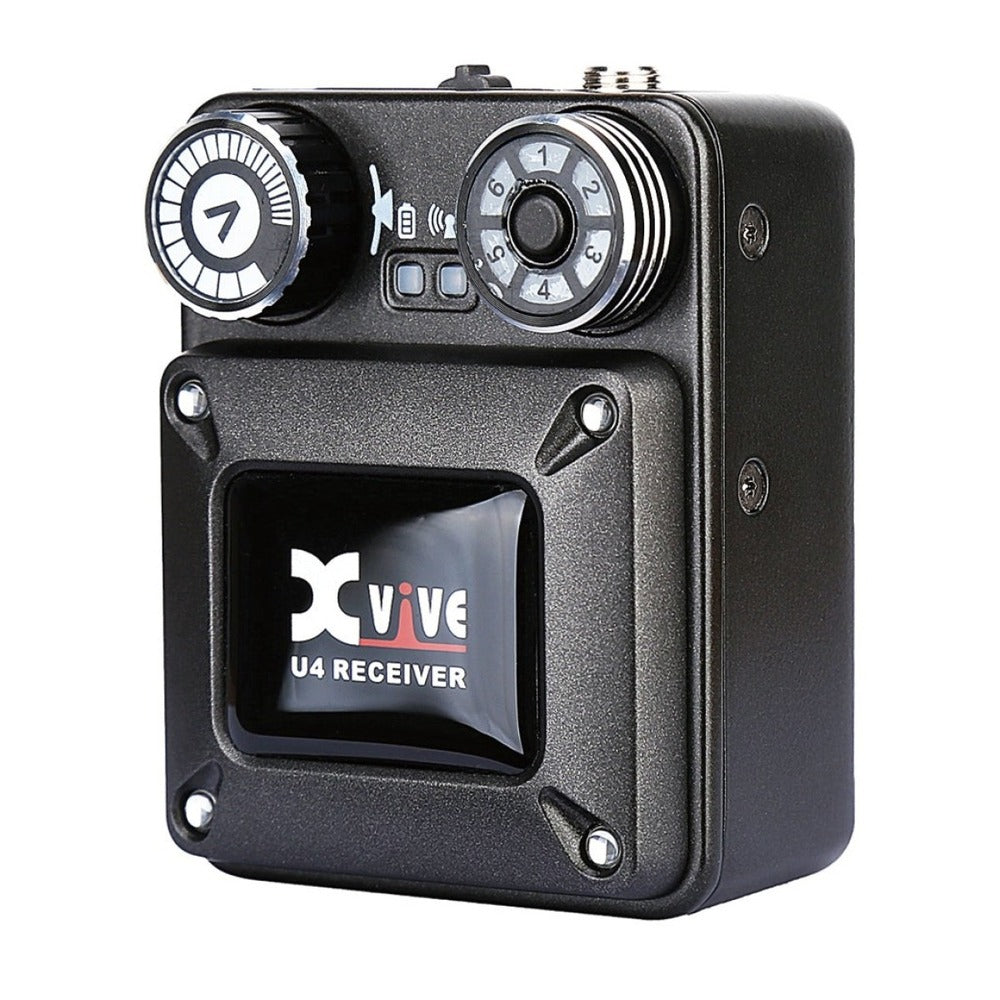 Xvive U4T9 In-Ear Monitor Wireless System 1 x U4, 1 x T9 Earbuds & 1 x CU4 Hard Case