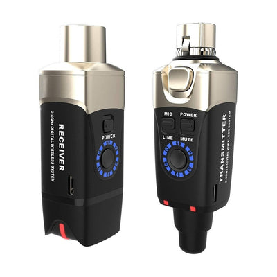 Xvive U5 Single Channel Lavalier Microphones Wireless System for DSLR Cams